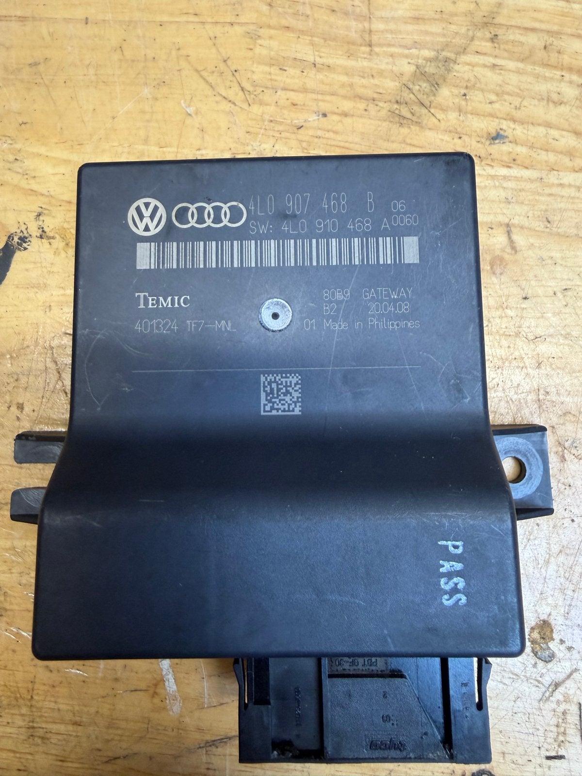 Audi Volkswagen Gateway Module 4L0 907 468 B, Ophalen of Verzenden, Gebruikt, Audi