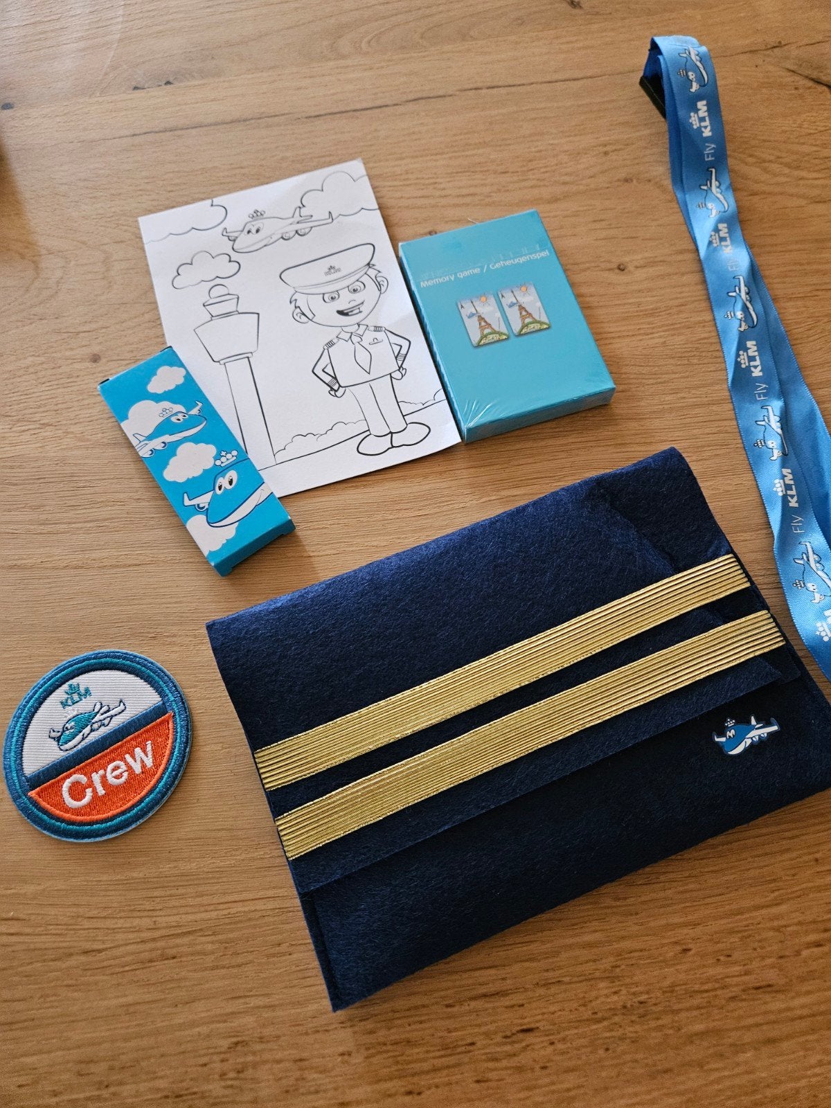 klm spulletjes gratis, Ophalen