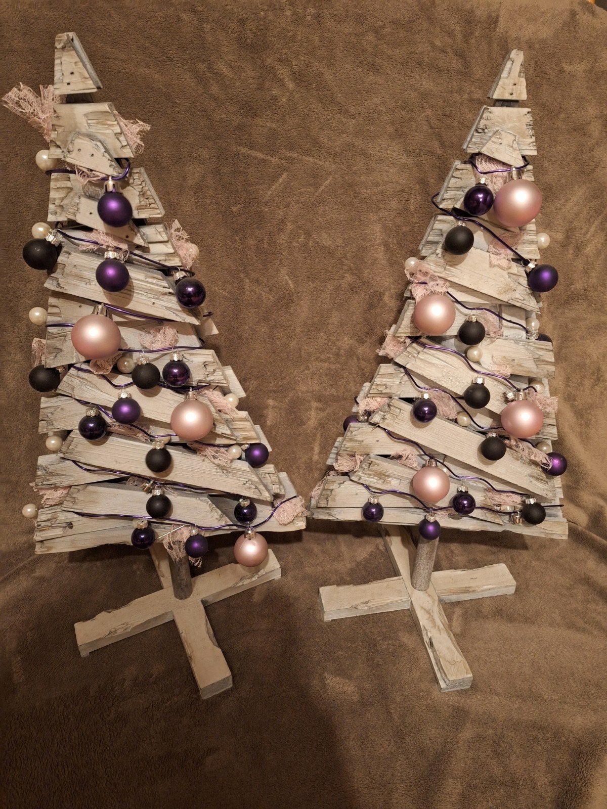 2 kerstbomen incl versiering | kerst boom, Ophalen