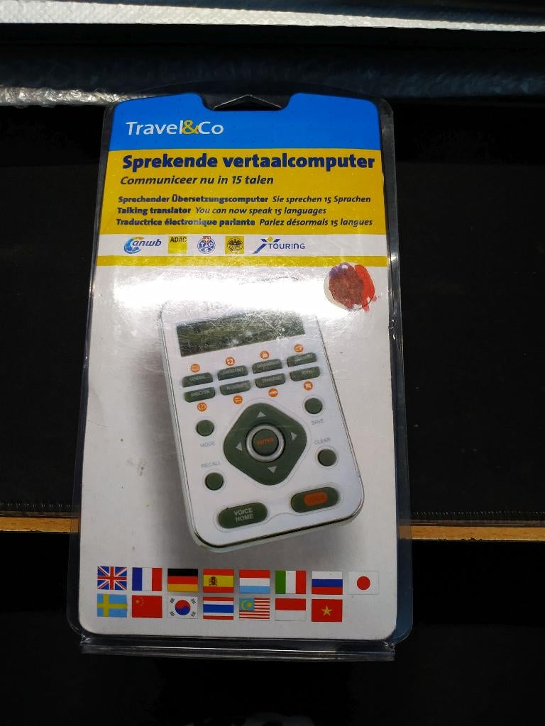 Travel&Co Sprekende vertaalcomputer, Verzamelen, Elektronische Apparatuur, Ophalen of Verzenden, Overige typen
