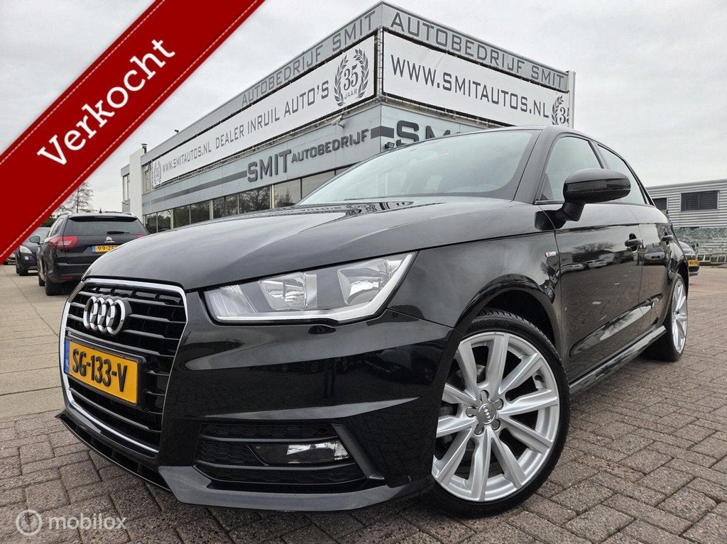 Audi A1 Sportback 1.0 TFSI S-Line 5DRS/Nav/CC/Led/NLAuto, Auto's, Audi, Bedrijf, Te koop, A1, ABS, Airbags, Airconditioning, Alarm