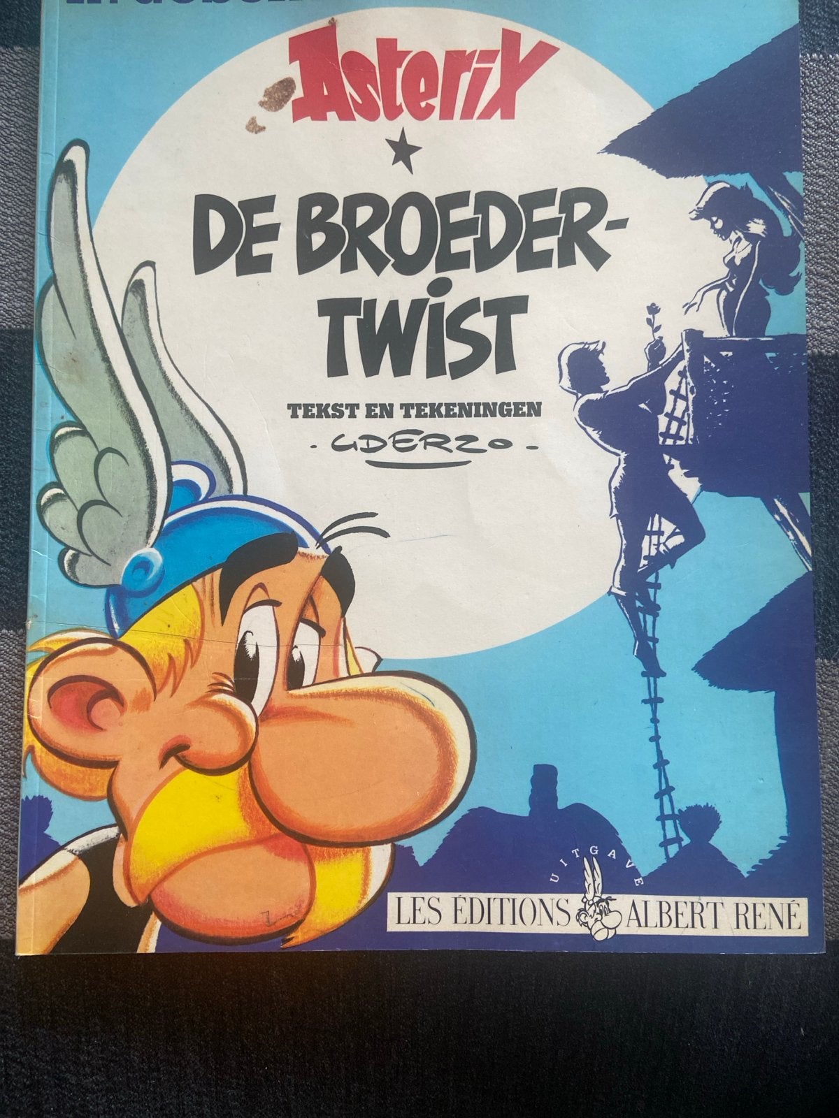 Oude Asterix stripboeken - De Broeder Twist, Olympische Spel, Meerdere stripboeken, Ophalen of Verzenden, Gelezen