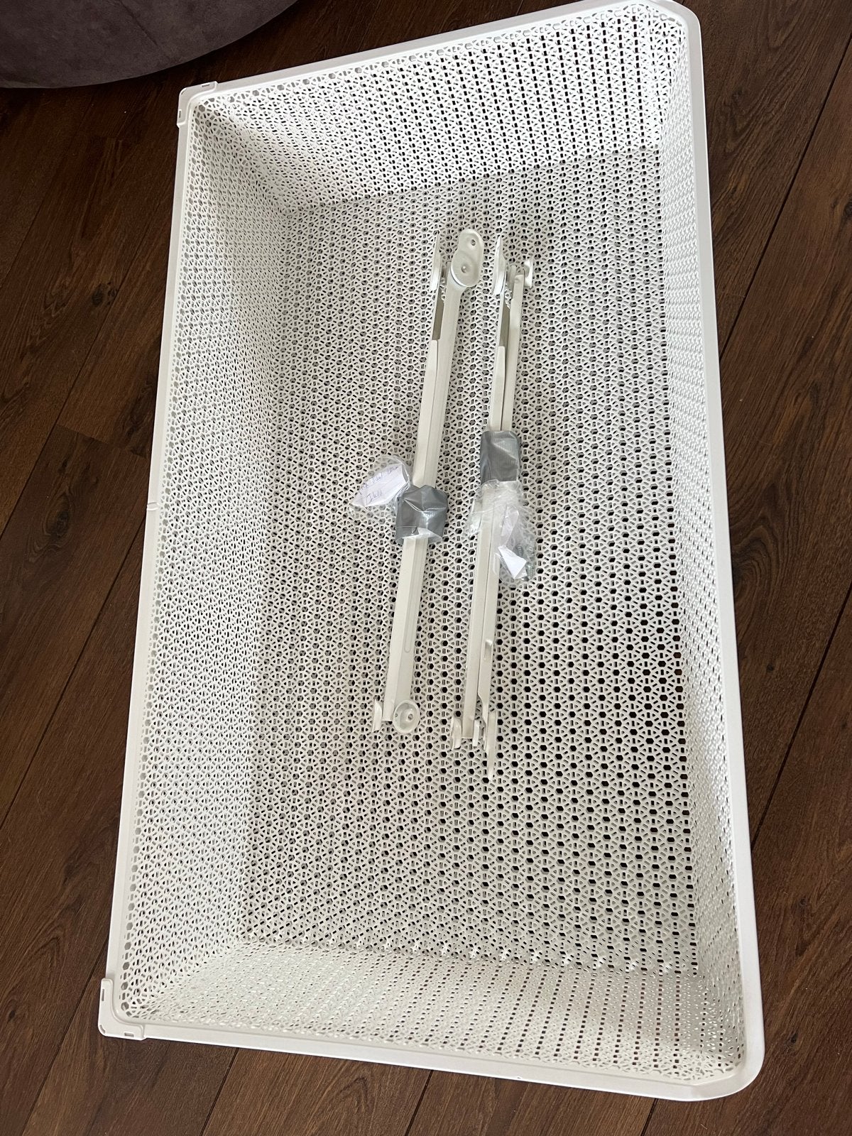 2 Ikea draadmanden voor Pax kast met uittrekrail, Ophalen, 50 tot 100 cm, Zo goed als nieuw, Metaal