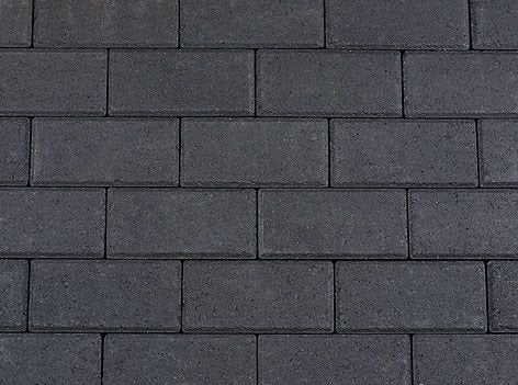 TEAB Betonklinkers antraciet Kijlstra 21x10,5x6 - 14 m2, Tuin en Terras, Ophalen, Gebruikt, Beton, Klinkers