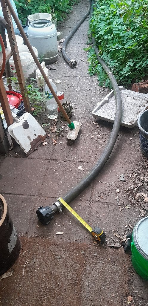 dikke industriele slang diameter 5 cm, Ophalen, Gebruikt, Tuinslang