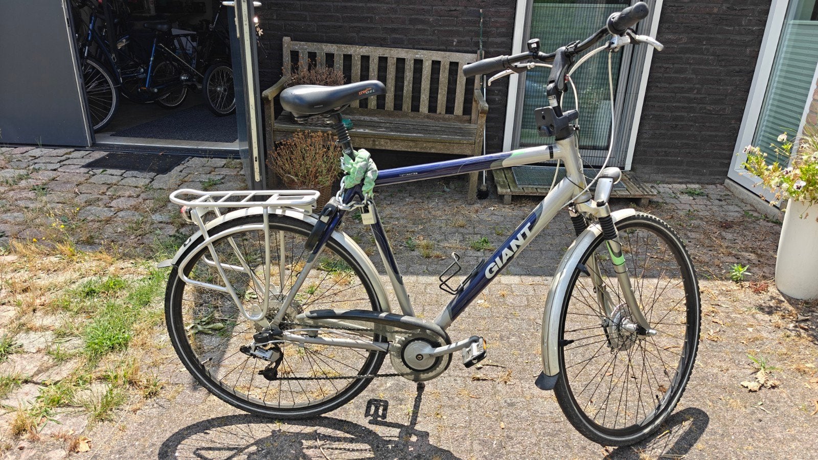 Giant Jubilee 24 versnellingen herenfiets, Fietsen en Brommers, Ophalen, Velgrem, Versnellingen, Giant