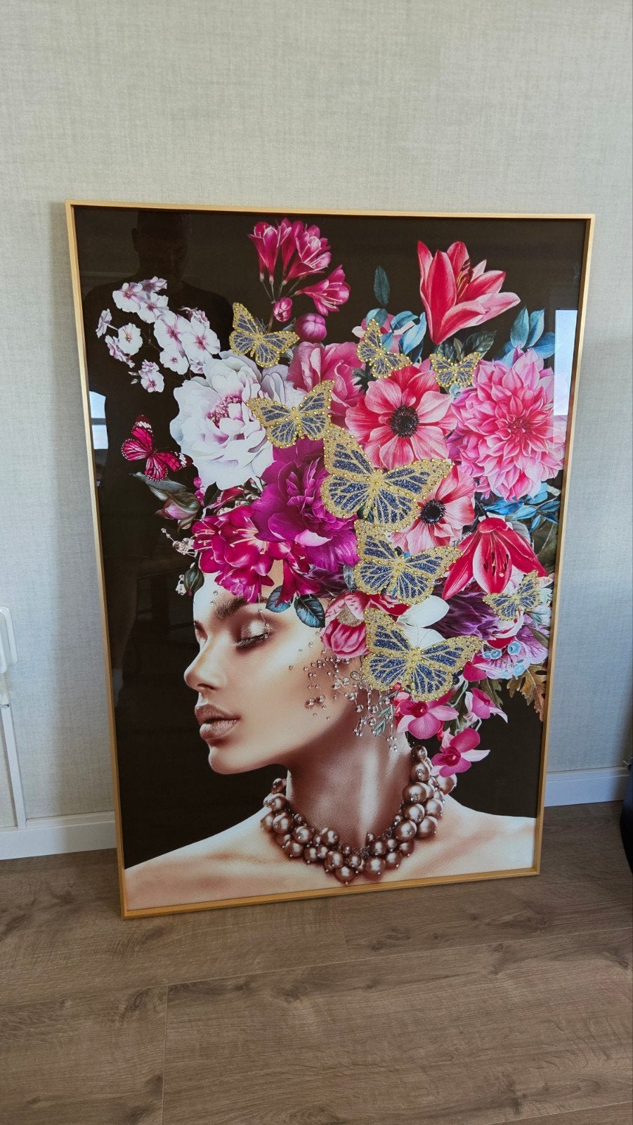 Nieuw schilderij Kare Design "Muse Glamour", Huis en Inrichting, Woonaccessoires | Schilderijen, Tekeningen en Foto's, Ophalen