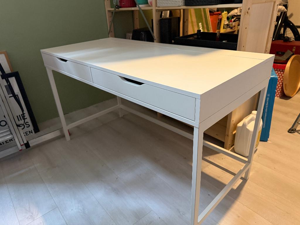 Bureau Alex van IKEA, Ophalen, Gebruikt, 132 cm, Spaanplaat of MDF