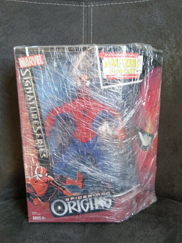 Spider-Man Origins - Marvel Signature Series Hasbro 2006, Verzamelen, Ophalen of Verzenden, Zo goed als nieuw, Pop