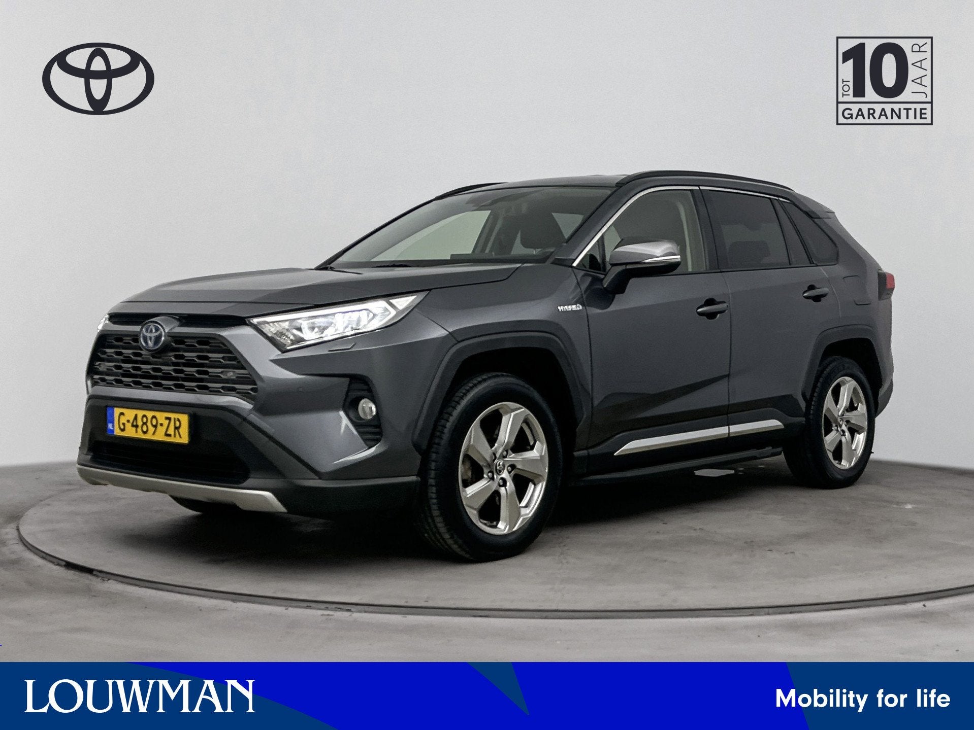 Toyota RAV4 2.5 Hybrid Dynamic Limited | Stoelverwarming | P, 12 maanden, Stof, Gebruikt, 4 cilinders