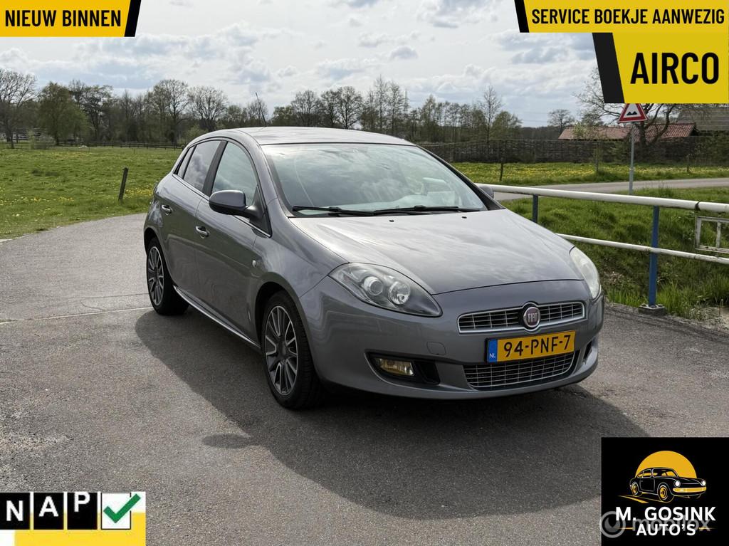 Nette Fiat Bravo 1.4 T-Jet 90DKM,NAP 5Deurs Airco CC, Auto's, Fiat, Bedrijf, Te koop, Bravo, ABS, Airbags, Airconditioning, Alarm