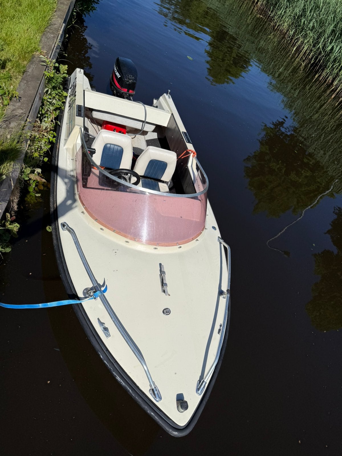 Placom speedboot met marlin trailer, 4 m, Antifouling, Zo goed als nieuw, 2 m