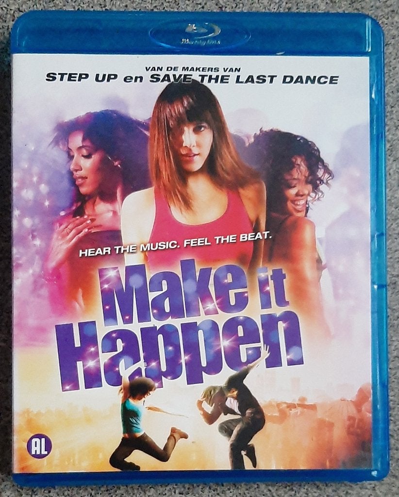 Blu-ray Make It Happen, Ophalen of Verzenden, Zo goed als nieuw, Muziek en Concerten