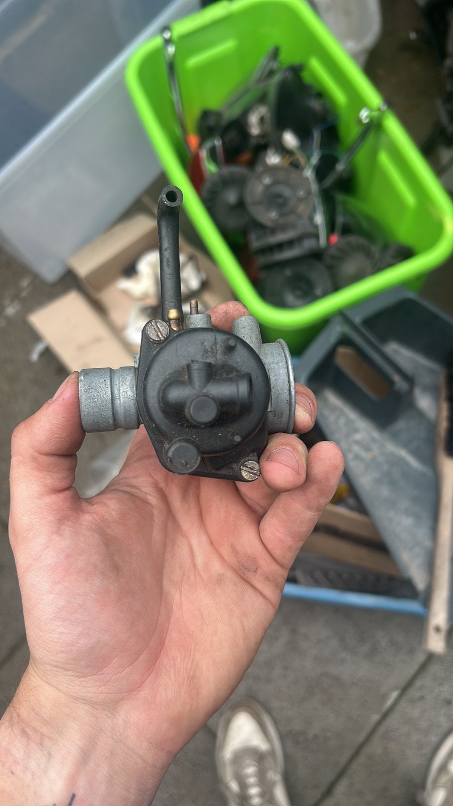 Dellorto 12 mm PHBN, Fietsen en Brommers, Verzenden, Zo goed als nieuw, Carburateur