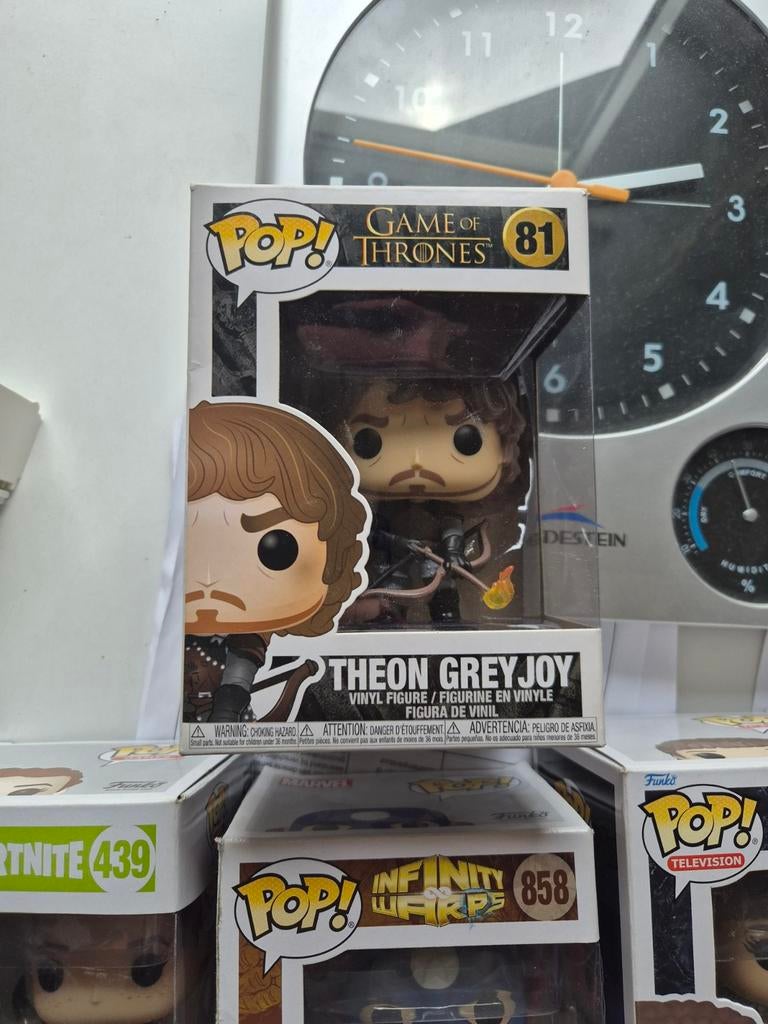 Funko Pop! Game of Thrones Theon Greyjoy #81, Ophalen of Verzenden, Zo goed als nieuw