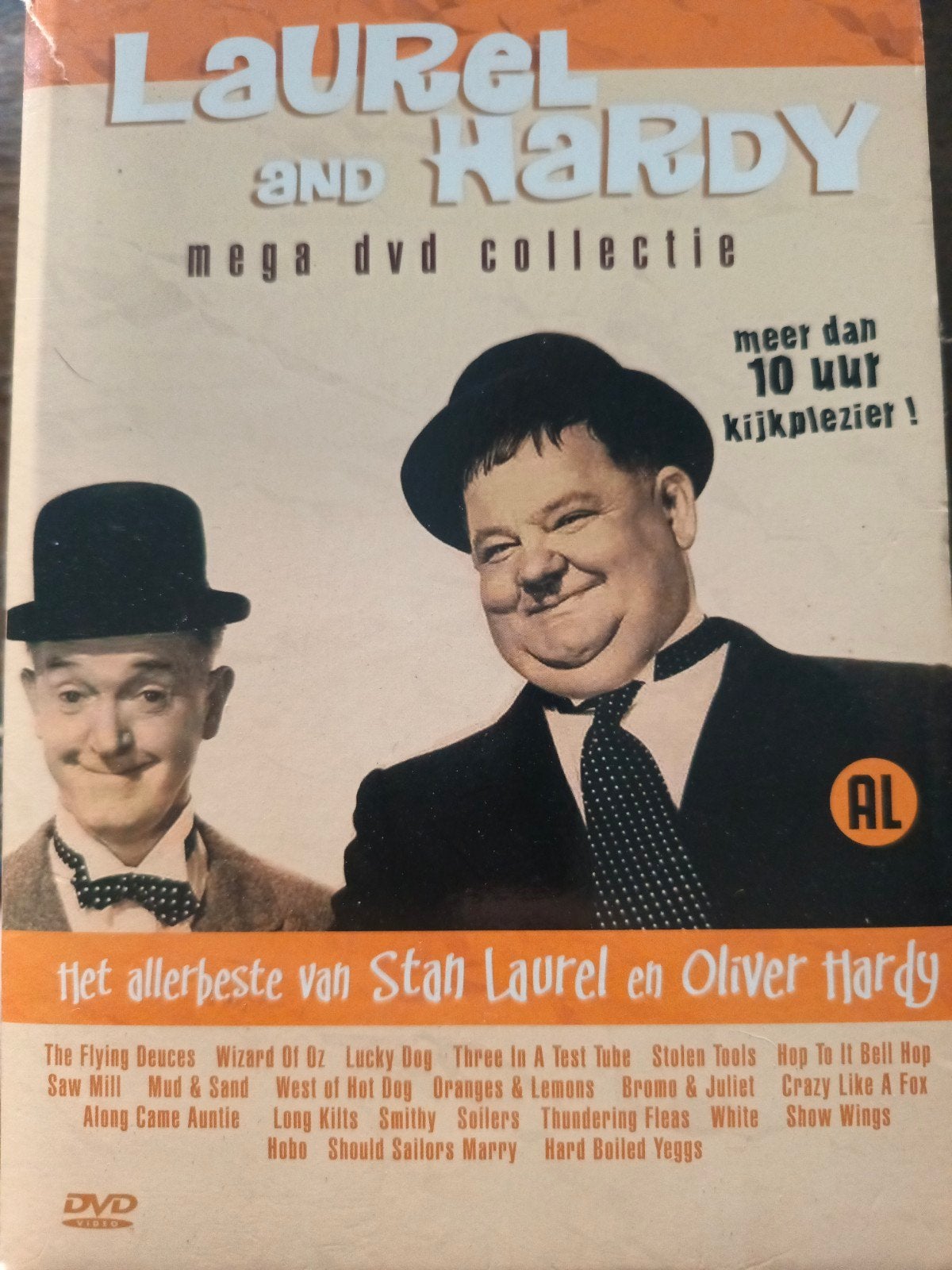 Laurel & Hardy Mega DVD Collectie - 6 DVDs, Cd's en Dvd's, Dvd's | Overige Dvd's, Gebruikt, Inclusief doosje, Alle leeftijden