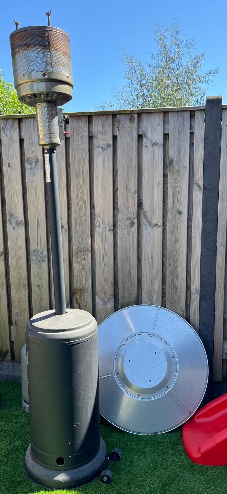 Terrasverwarmer gas, Ophalen, Zo goed als nieuw