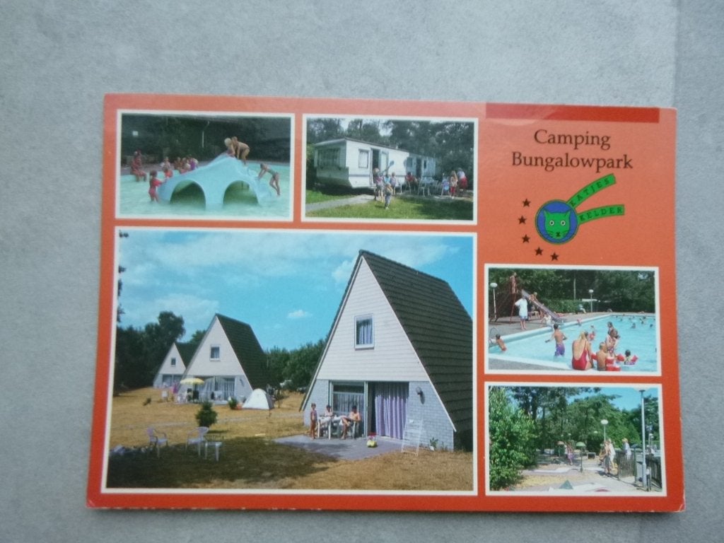 Oosterhout, de Katjeskelder, huisje/zwembad, Verzenden, 1980 tot heden, Gelopen, Noord-Brabant