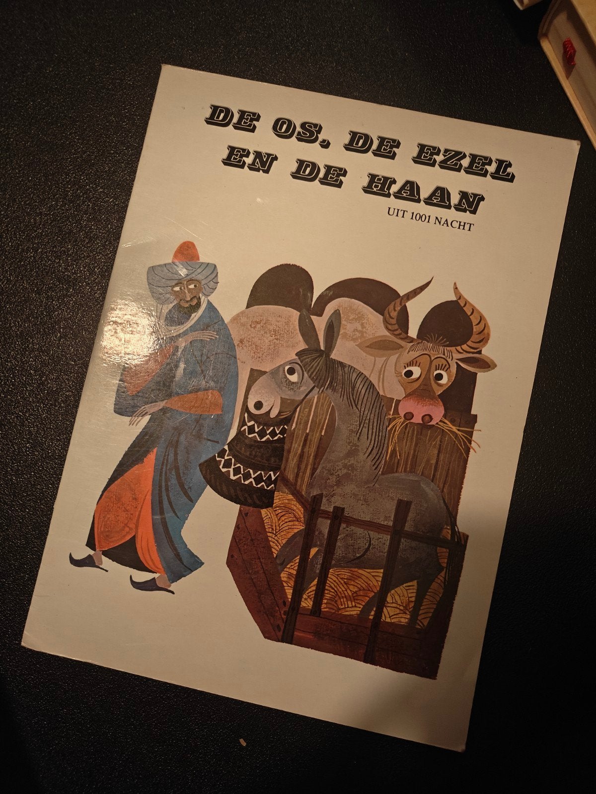 De Os, De Ezel en De Haan - Uit 1001 Nacht, Boeken, Ophalen of Verzenden, Gelezen, Onbekend, Sprookjes