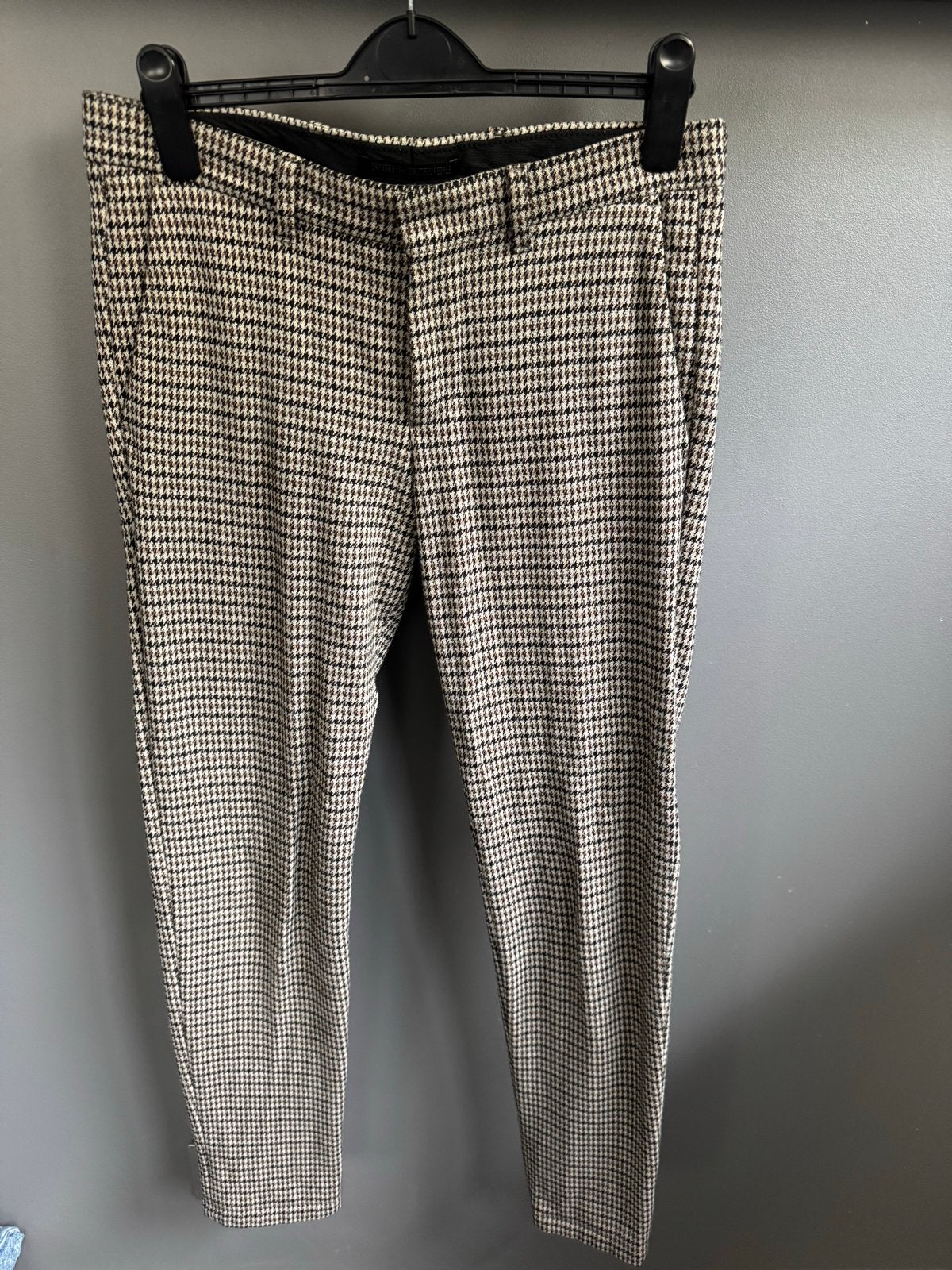 Drykorn pantalon houndstooth maat S, Kleding | Heren, Ophalen of Verzenden, Zo goed als nieuw, Beige