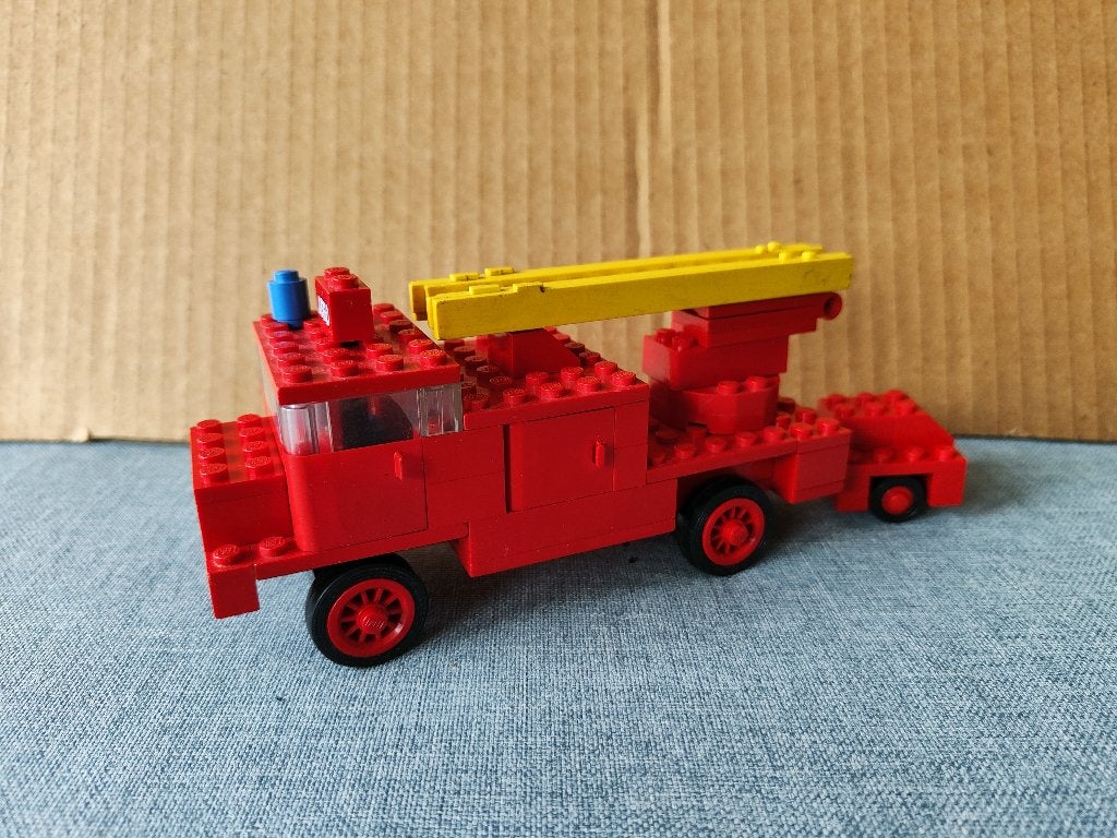 Lego 374-2 Fire Engine, Gebruikt, Lego, Ophalen of Verzenden, Compleet