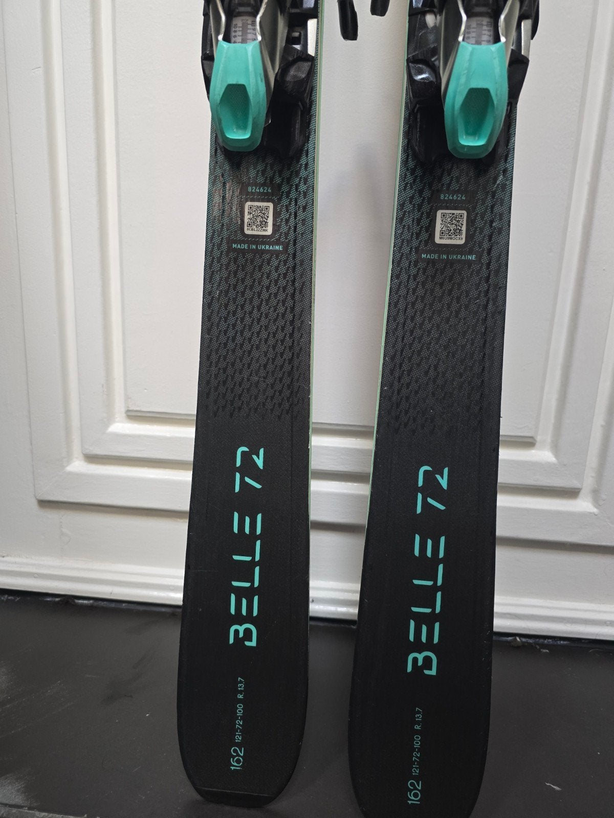 161cm BLIZZARD Belle 72 doublet core cave dames all round, Nordica, 140 tot 160 cm, Ophalen of Verzenden, Zo goed als nieuw