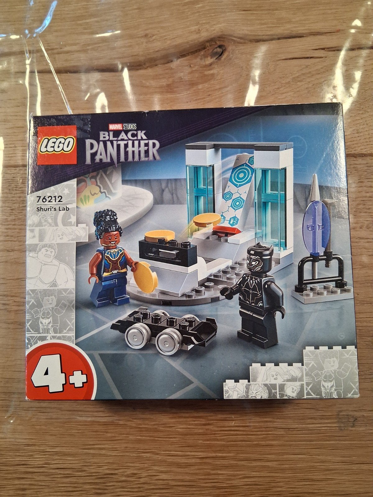 LEGO Marvel Black Panther Shuri's Lab 76212 Nieuw, Ophalen, Inclusief minifiguren, Marvel, Lego