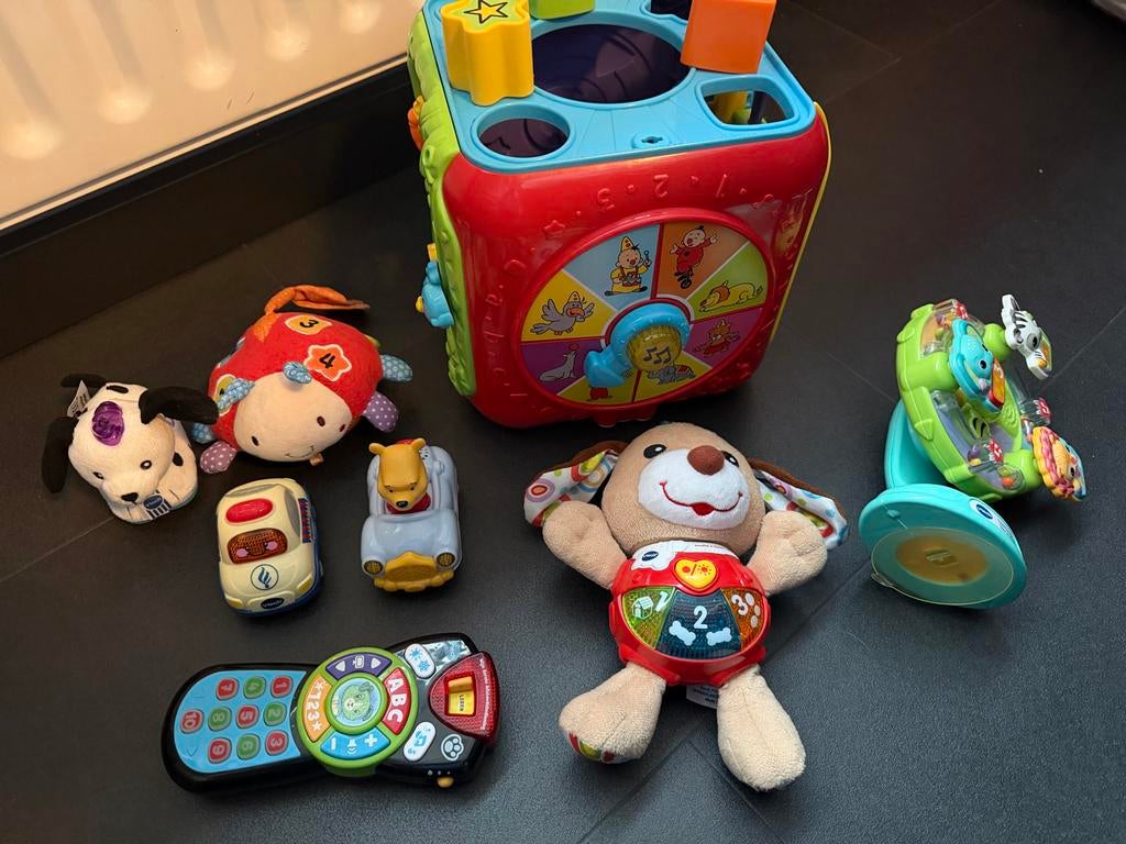 VTech Toet Toet Auto's, Bumba Doe-box en meer speelgoed, Ophalen of Verzenden, Gebruikt, Jongen of Meisje