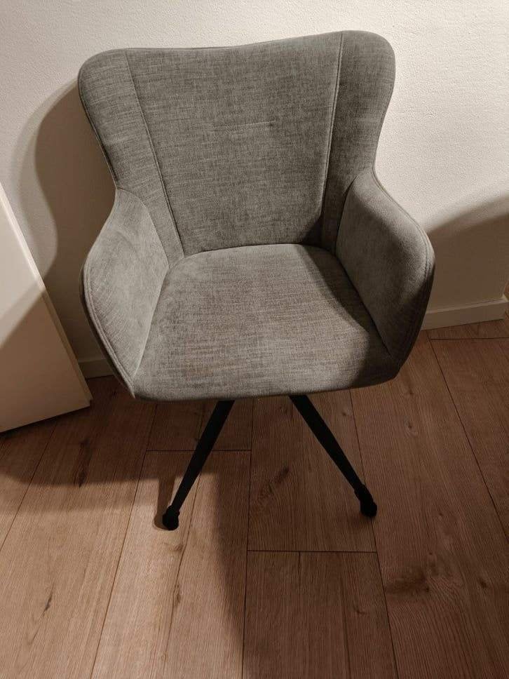 Armstoelen (eetkamerstoelen), Huis en Inrichting, Ophalen, Gebruikt, Metaal, Vier
