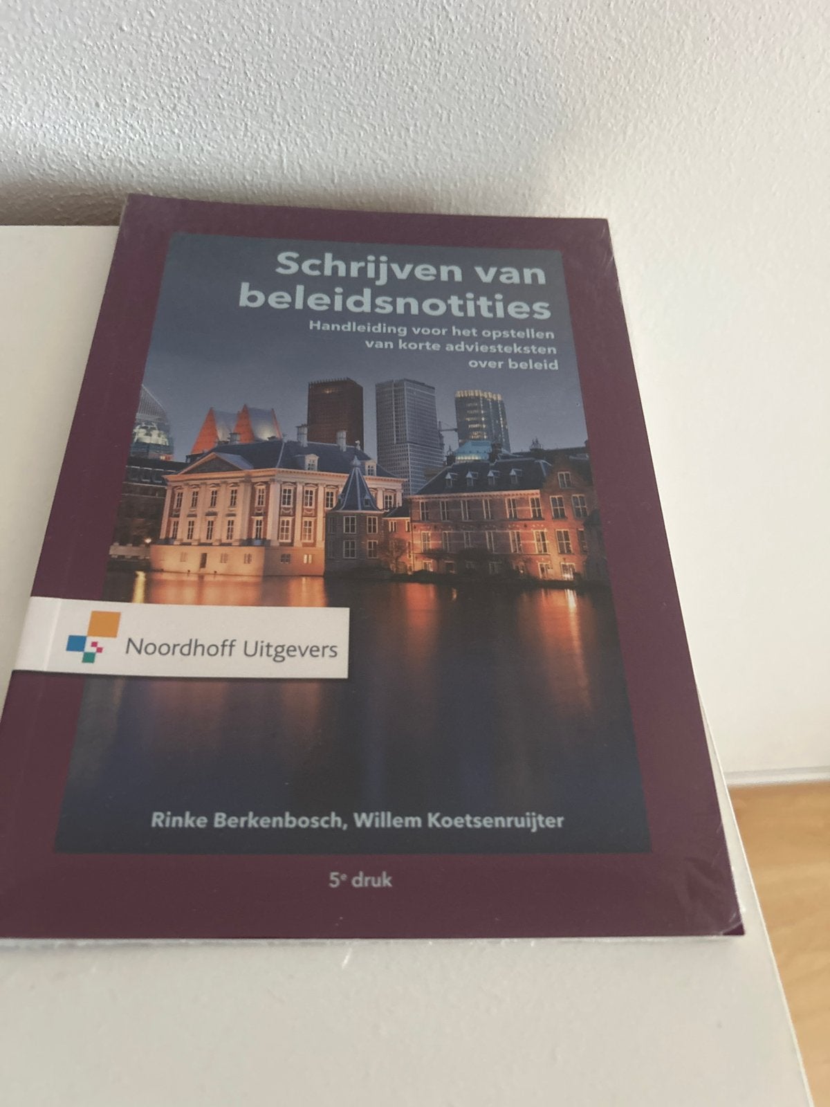 Schrijven van beleidsnotities - Nieuw in folie, Boeken, Ophalen of Verzenden, Gamma, Nieuw, HBO