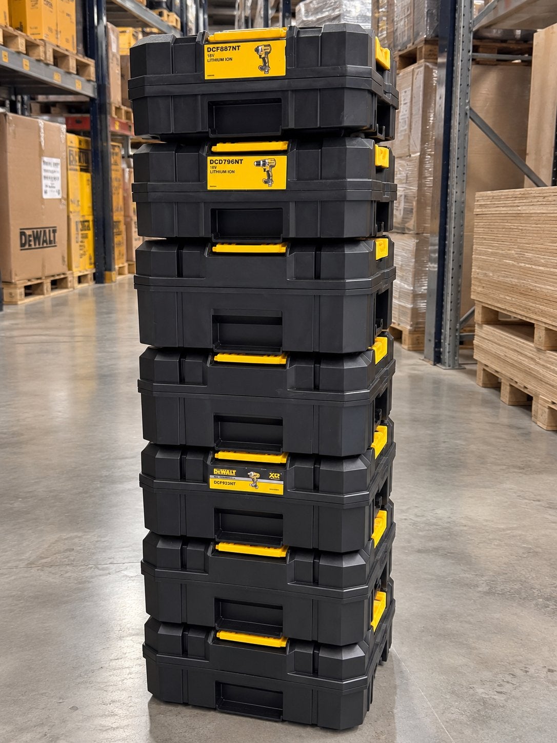 8x DeWalt TSTAK koffers – NIEUW / ongebruikt, Ophalen of Verzenden, Nieuw