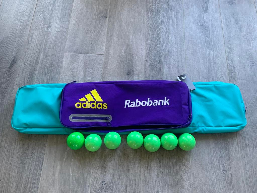 Nieuwe hockeytas met 7 ballen nieuw, Ophalen of Verzenden, Nieuw, Bal