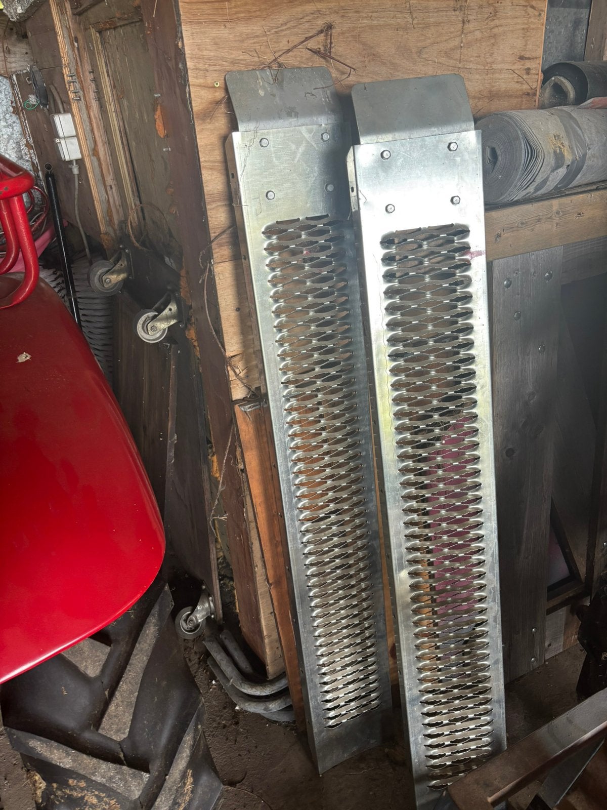 Rijplaten , lichte rijplaten 160 cm lang 340 kg, Ophalen, Zo goed als nieuw
