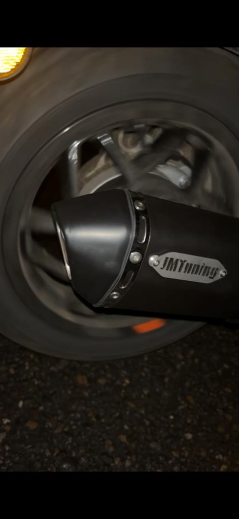 JM Tuning uitlaat voor e5 scooter - Sportief geluid, Ophalen, Gebruikt, Uitlaat, Overige merken