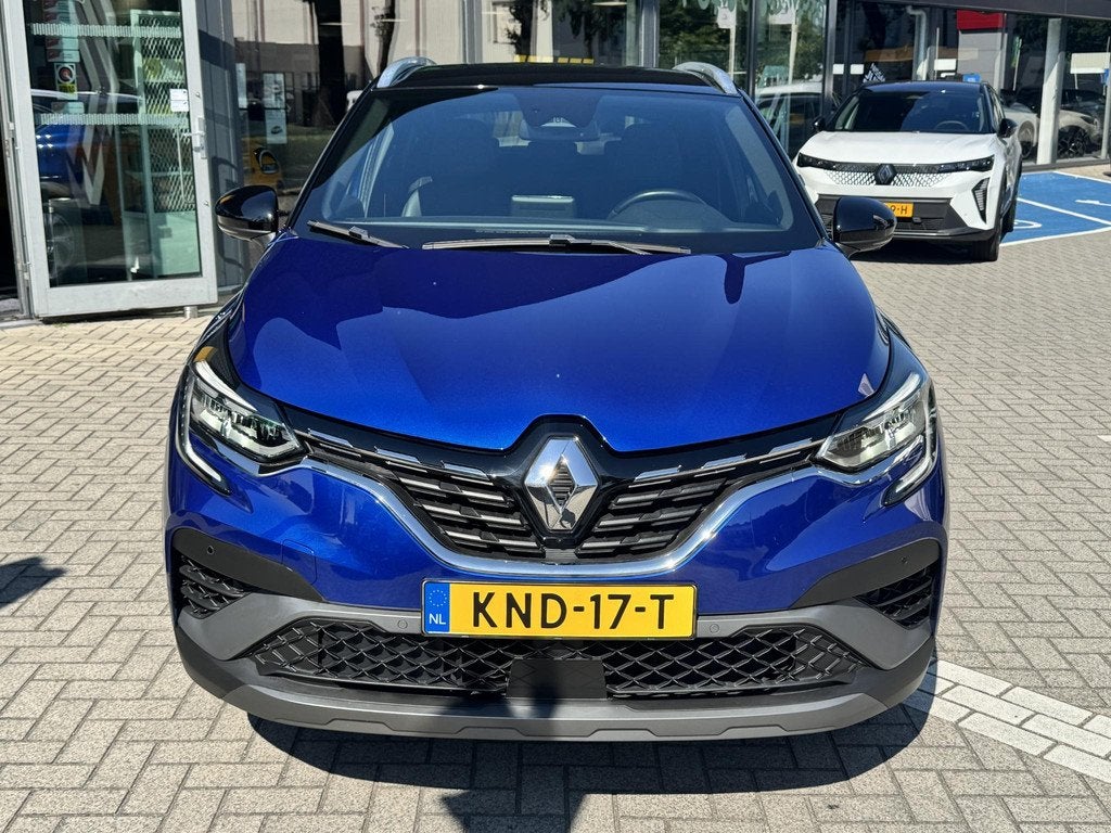 Renault Captur E-Tech Plug-in Hybrid 160 R.S. Line | Dealero, Auto's, Renault, Gebruikt, 4 cilinders, Blauw, Leder en Stof