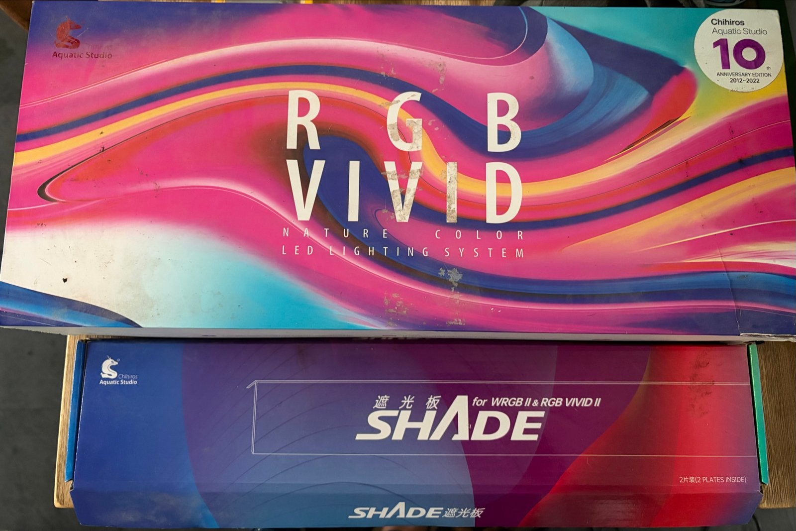Chihiros rgb vivid 2 10th anniversary, Gebruikt, App-bediening, Verlichting of Verwarming, Ophalen of Verzenden
