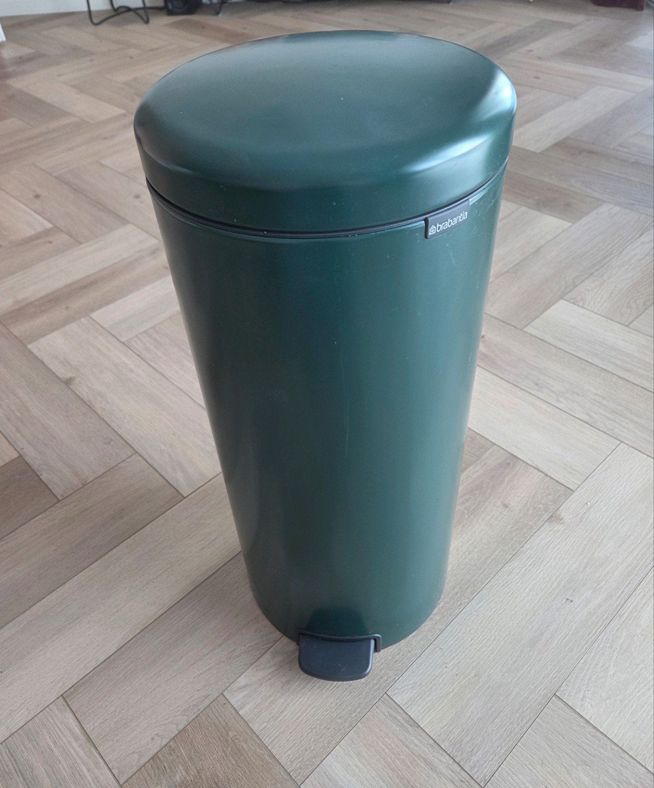 Brabantia NewIcon Pedaalemmer, 30L, Pine Green, Ophalen, 50 – 75, Gebruikt, Met pedaal