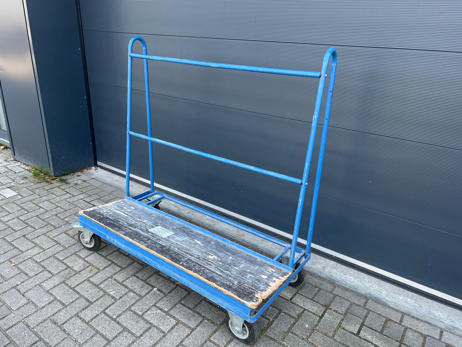 Stevige Platenkar - Ideaal voor transport van grote platen, Doe-het-zelf en Verbouw, Ophalen, Gebruikt
