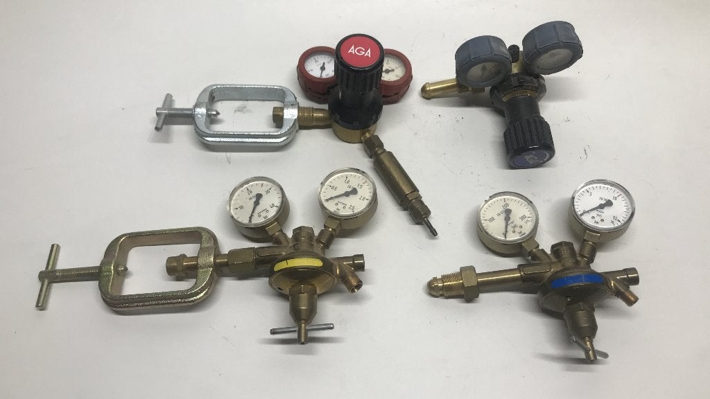 Zuurstof/ acetyleen set, 2 sets meters en 20 mtr slang, Doe-het-zelf en Verbouw, Ophalen of Verzenden, Gebruikt, 250 ampère of meer