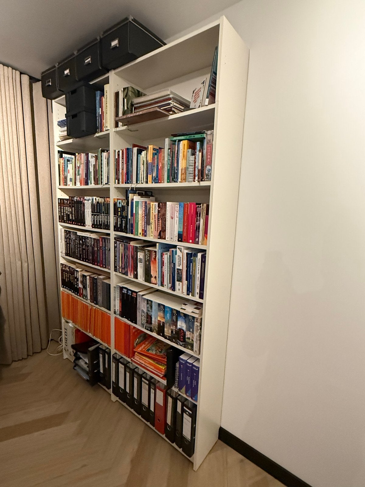 Twee IKEA Billy boekenkasten 80 x 237 cm per stuk, Ophalen, Met plank(en), Gebruikt, 200 cm of meer