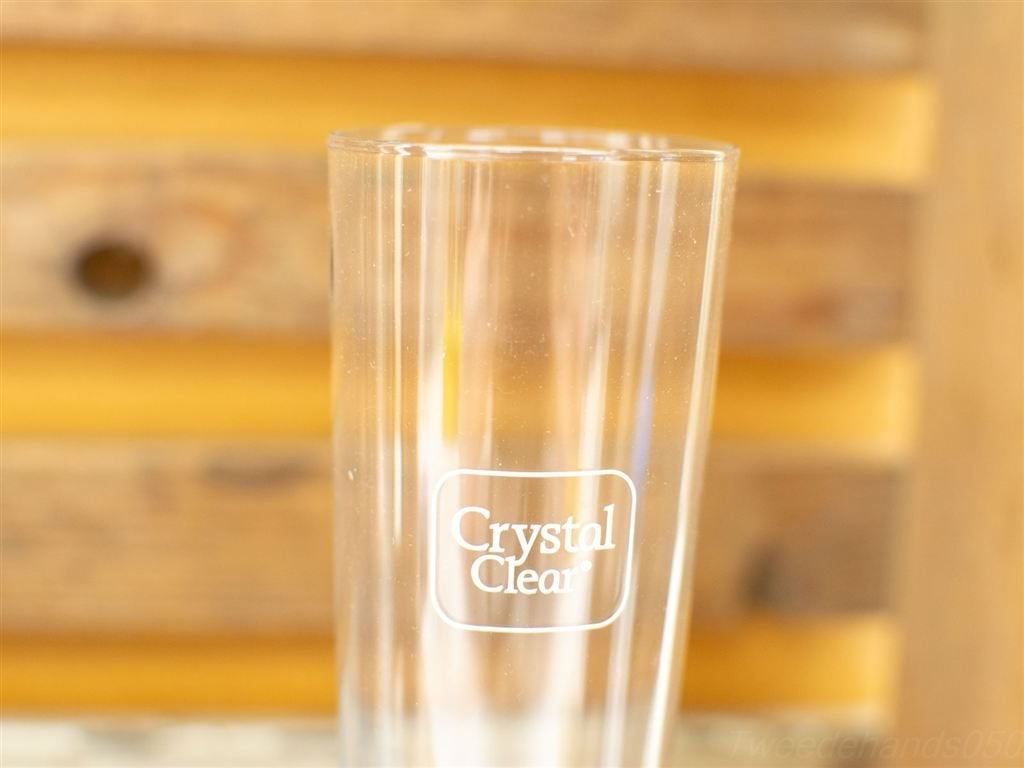 6 Grystal Clear glazen 36202, Ophalen of Verzenden, Gebruikt, Aardewerk, Bord(en)