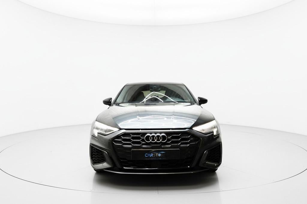 Audi A3 Sportback 45 TFSI e 3x S LINE VIRTUAL LEER MATRIX, Gebruikt, 4 cilinders, Automatische klimaatregeling, Leder en Stof