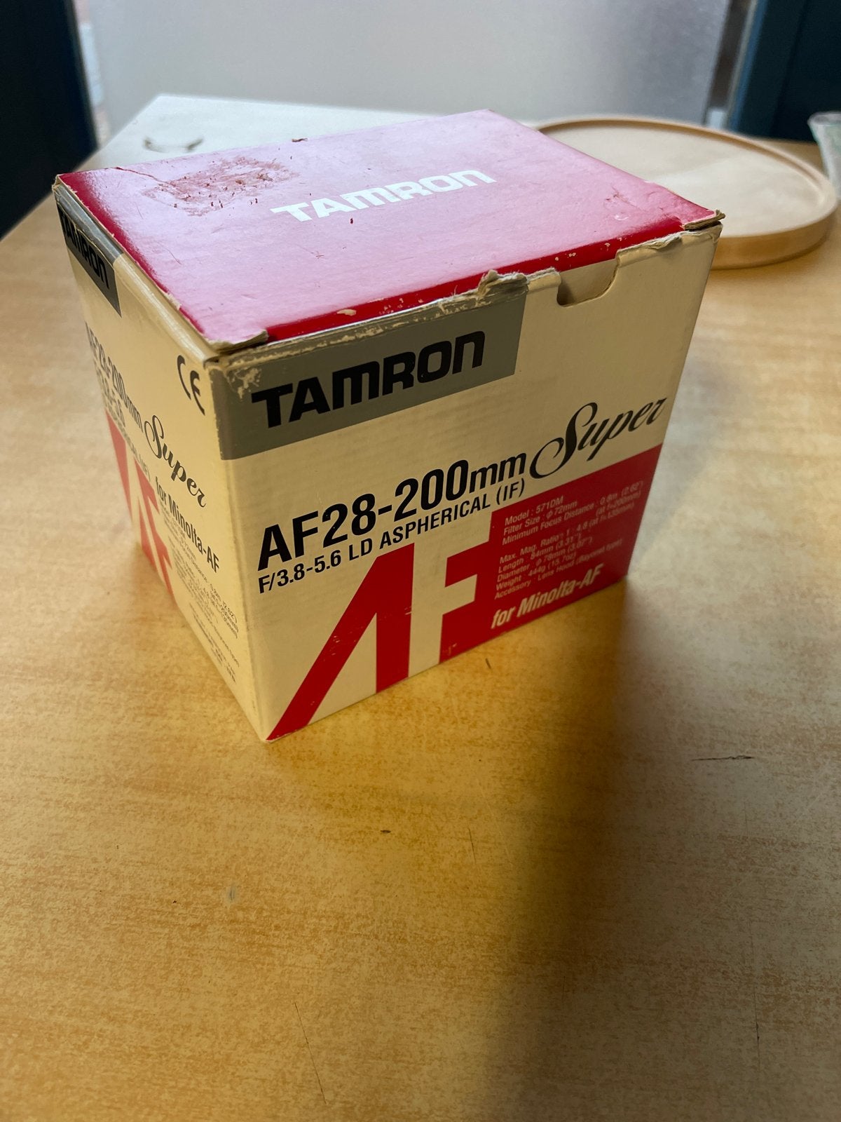 Tamron AF28-200mm Super F/3.8-5.6 LD Aspherical (IF) voor Mi, Audio, Tv en Foto, Gebruikt, Autofocus, Ophalen of Verzenden, Sony A-mount