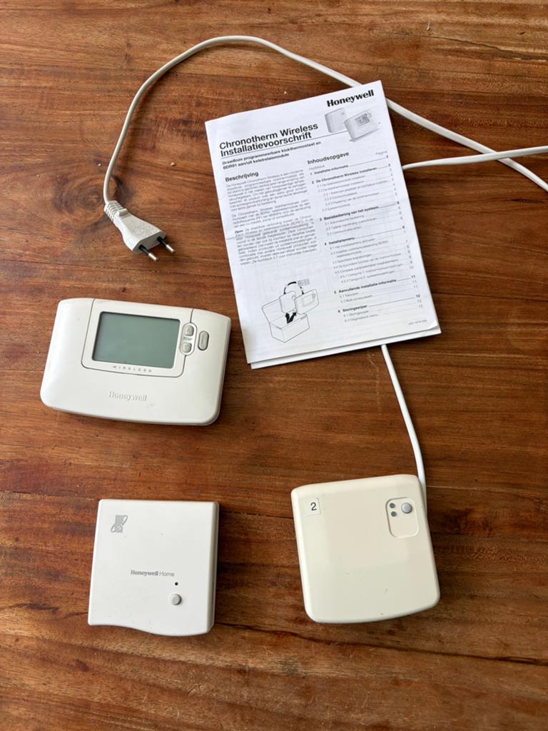 Honeywell chronotherm wireless set, Ophalen of Verzenden