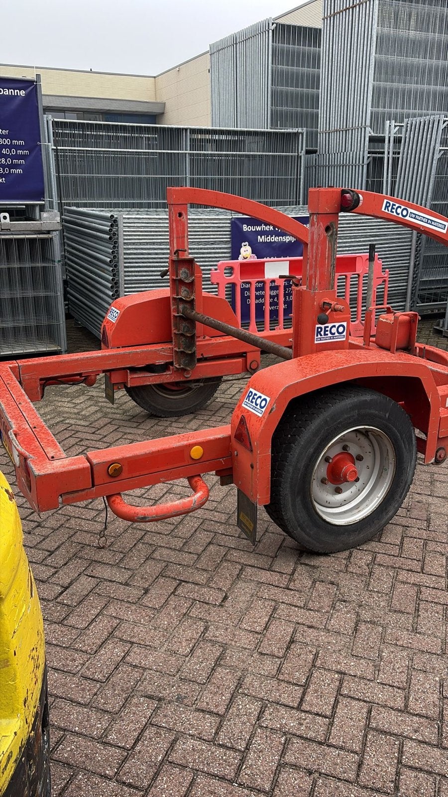 Haspelwagen LTV 200R, Ophalen
