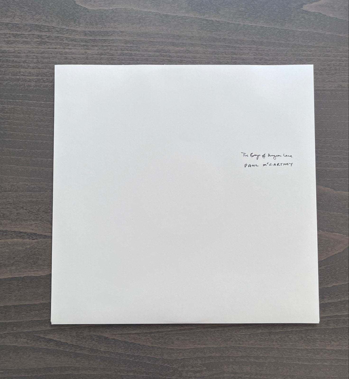 Foto 7 van Paul McCartney: The Boys of Dungeon Lane-limited Gatefold LP