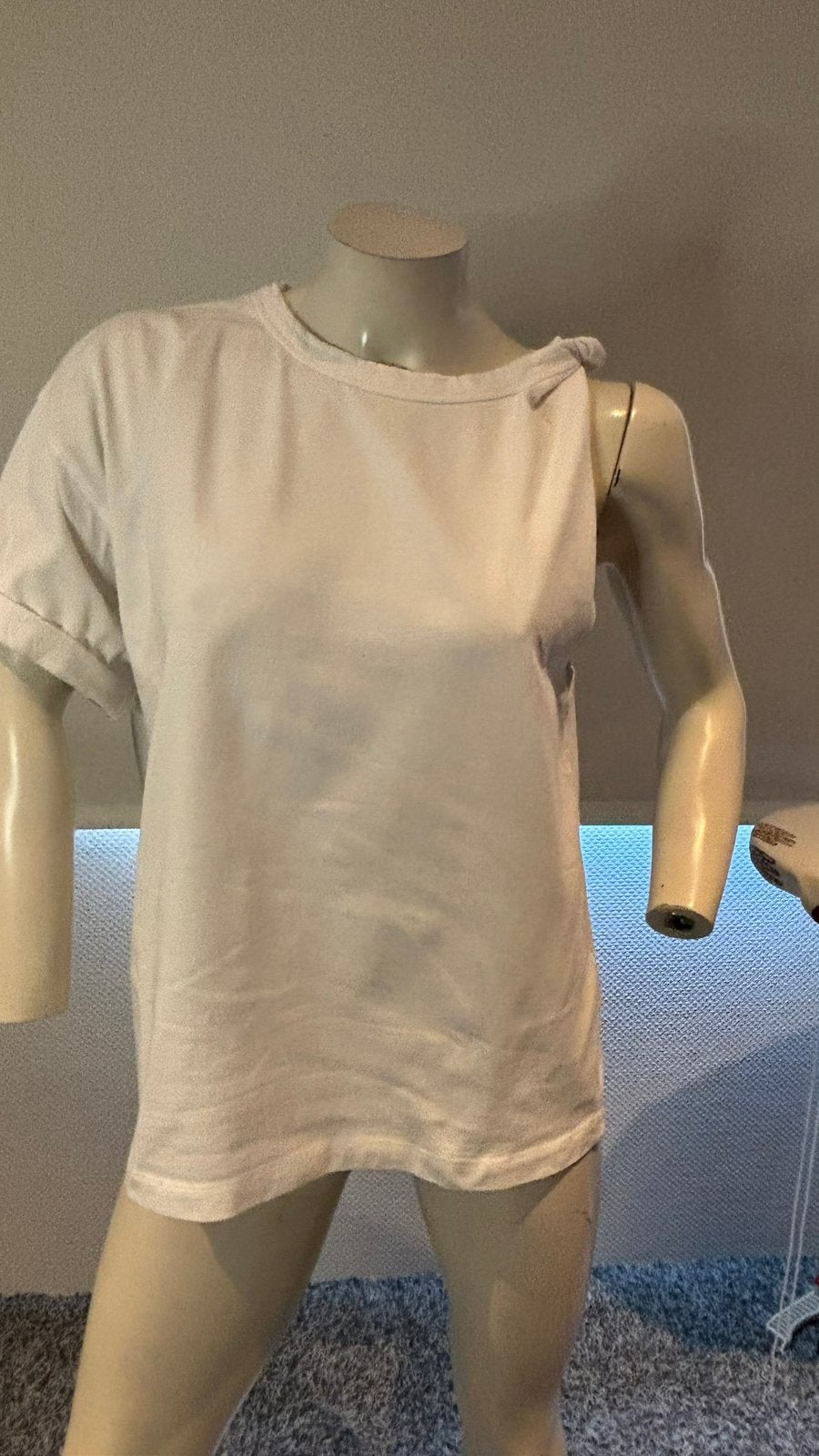 Pull&bear shirt apart model maat l, Kleding | Dames, Wit, Maat 42/44 (L), Ophalen of Verzenden, Zo goed als nieuw