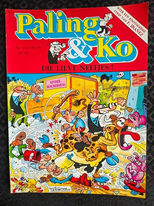 Paling & Ko De lieve neefjes, Boeken, Eén stripboek, Ophalen of Verzenden, Gelezen