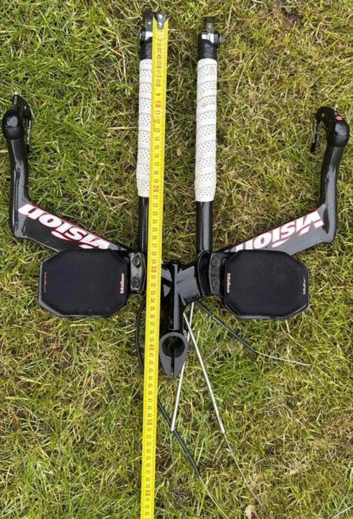 Vision tijdritstuur carbon, Ophalen of Verzenden, Gebruikt, Stuur, Carbon