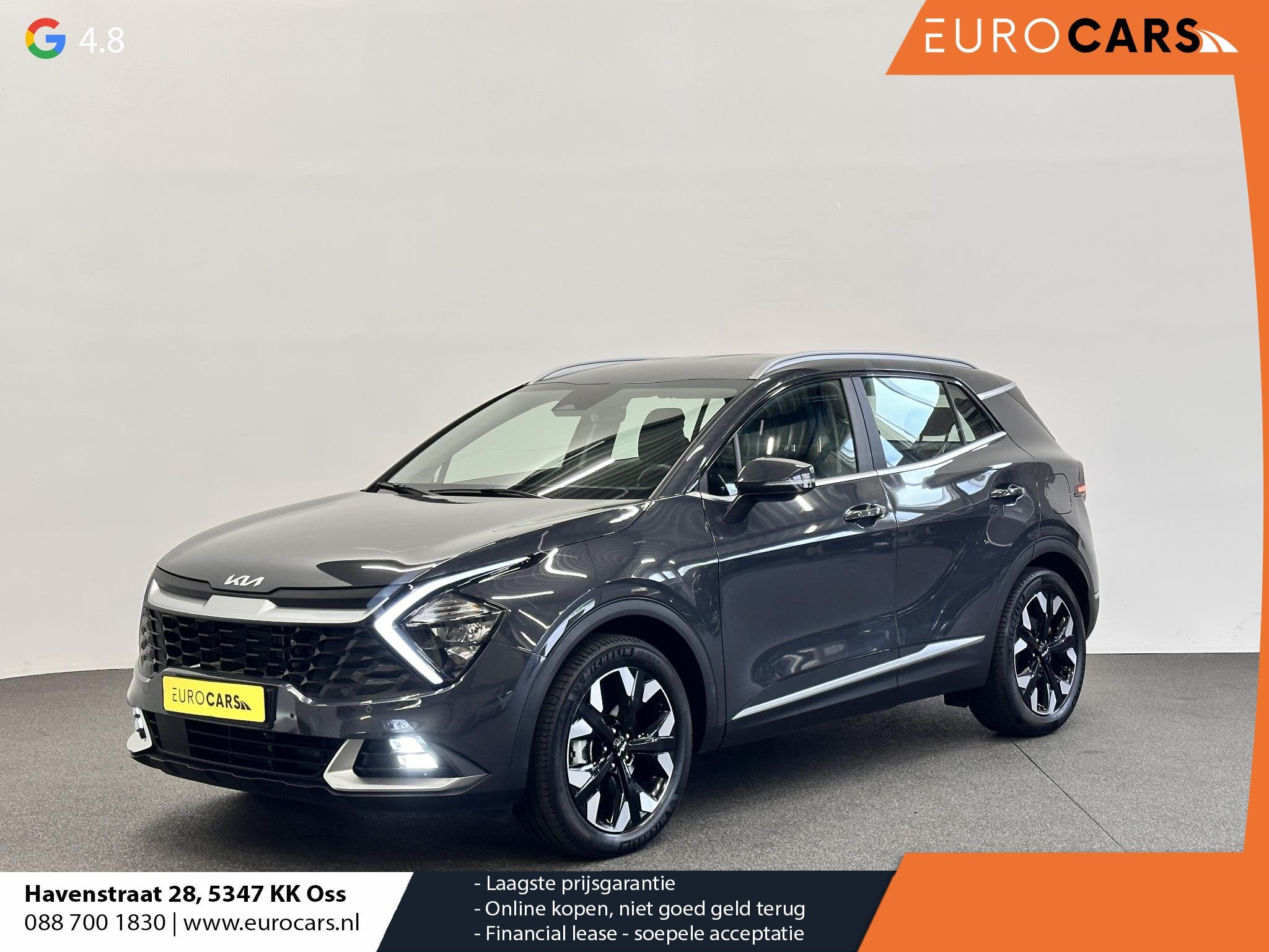 Kia Sportage 1.6 T-GDi Plug-in Hybrid AWD DynamicLine 265pk, Automaat, 1350 kg, Gebruikt, 4 cilinders